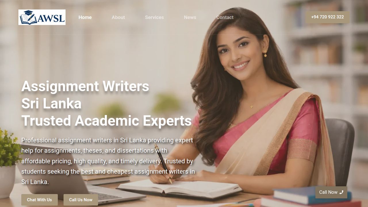 Assignment Writers in Sri Lanka | No. 1 Best Assignment Help