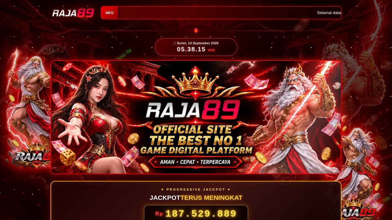 RAJA89: Official Site Of The Best Digital Platform