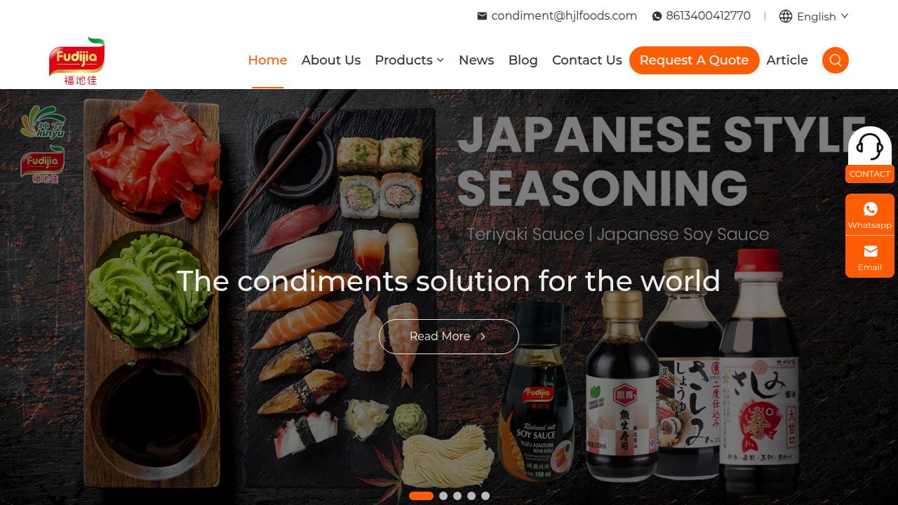 China Soy Sauce Manufacturers, Light Soy Sauce Suppliers, Low Salt Soy Sauce Factory - Fudijia (Tianjin) Supply Chain Co., Ltd.
