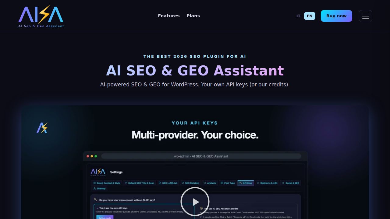 WordPress One-Click SEO plugin: automate GEO & Local SEO