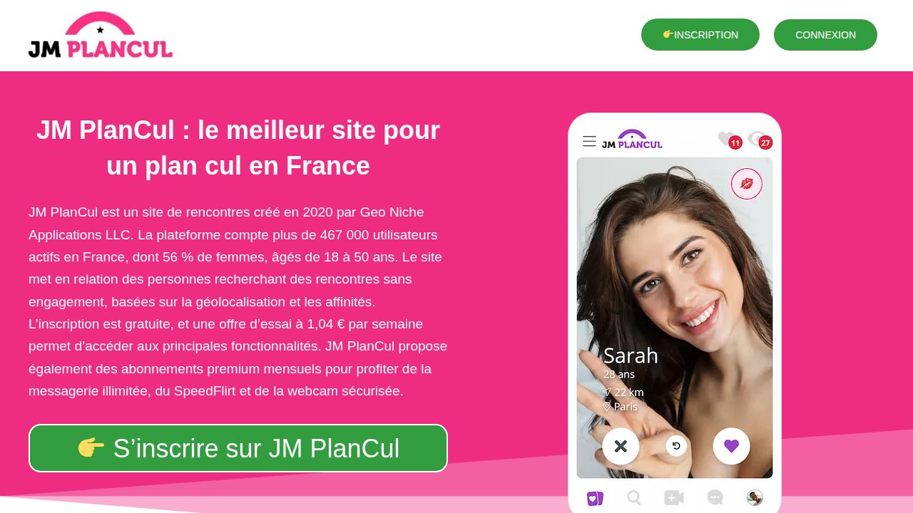 JM PlanCul - Site de plan cul n°1 en France (2026)