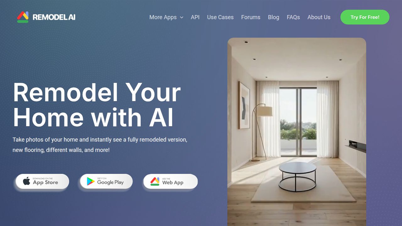 Remodel AI - Renovate Your Home With Our AI App