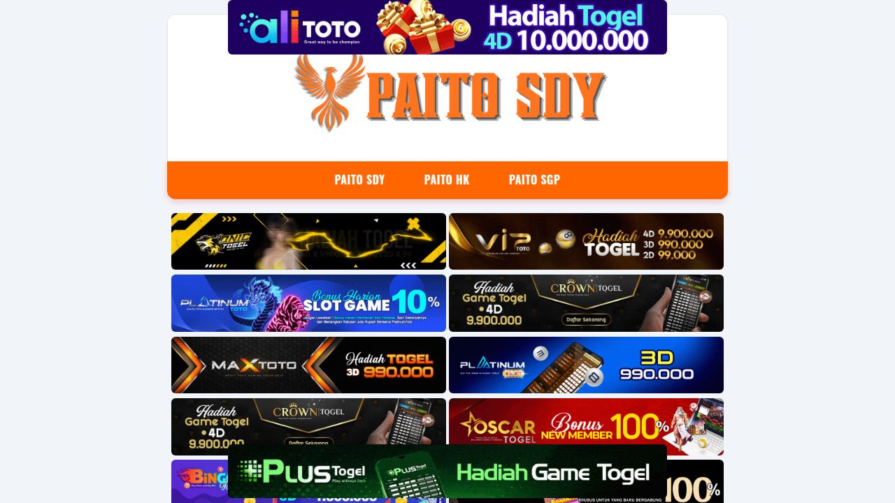 Paito SDY : Paito Warna SDY - Data Paito Sydney