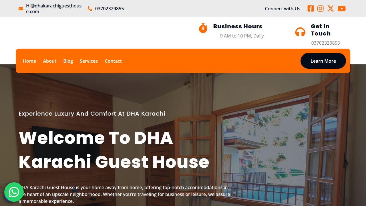 DHA Karachi Guest House | Luxury Rooms & Easy Booking