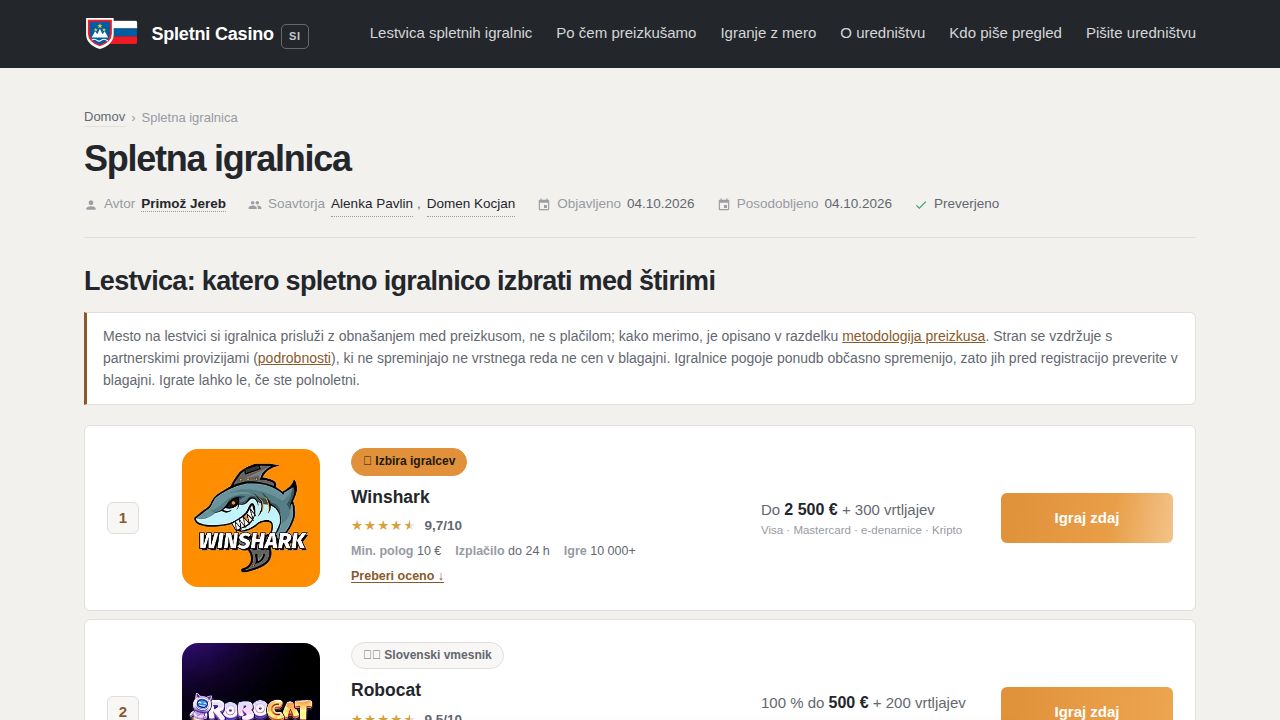 Spletna igralnica: kaj velja in kaj ne — koncesija in izplačila