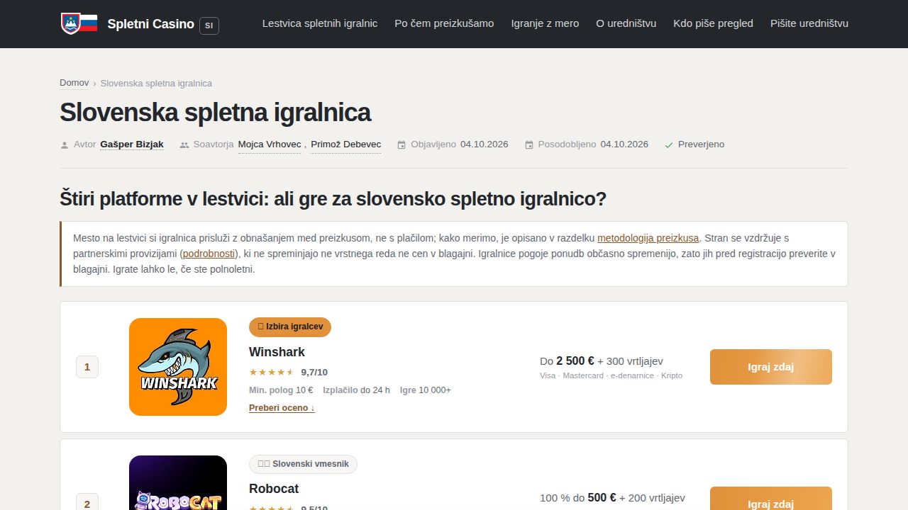 Slovenska spletna igralnica: kaj velja in kaj ne po ZIS