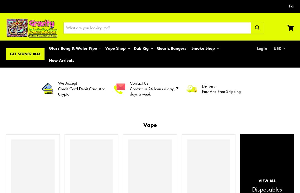 Gravity Distributor - Gravity Bong Glass & Water Pipe Online