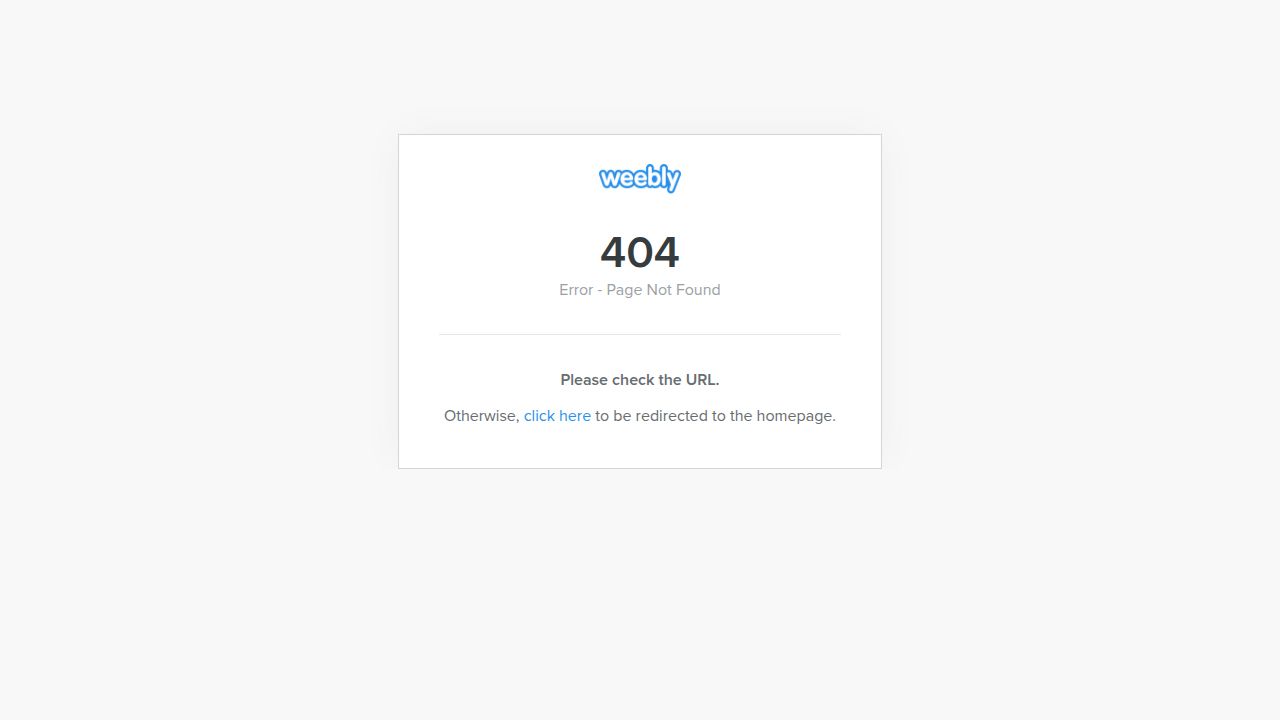 404 - Page Not Found