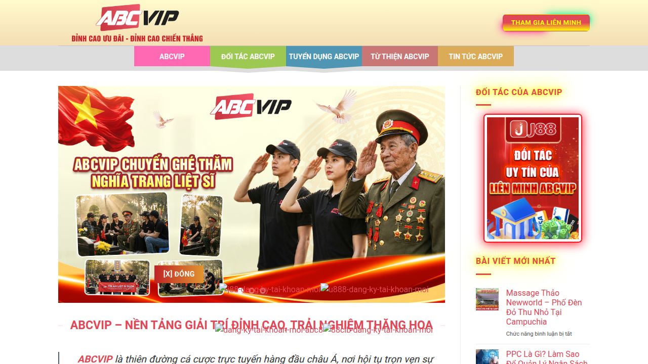 ABCVIP – Nền Tảng Giải Trí Đỉnh Cao, Trải Nghiệm Thăng Hoa