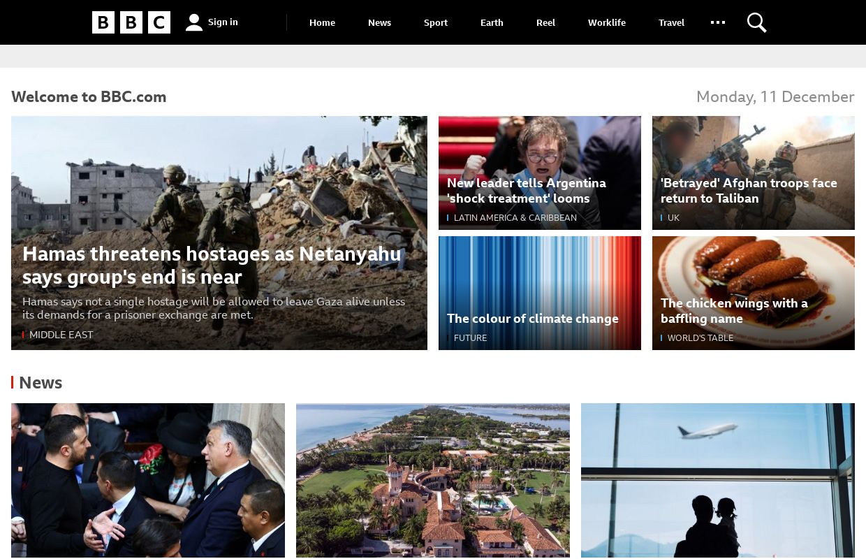 BBC - Homepage