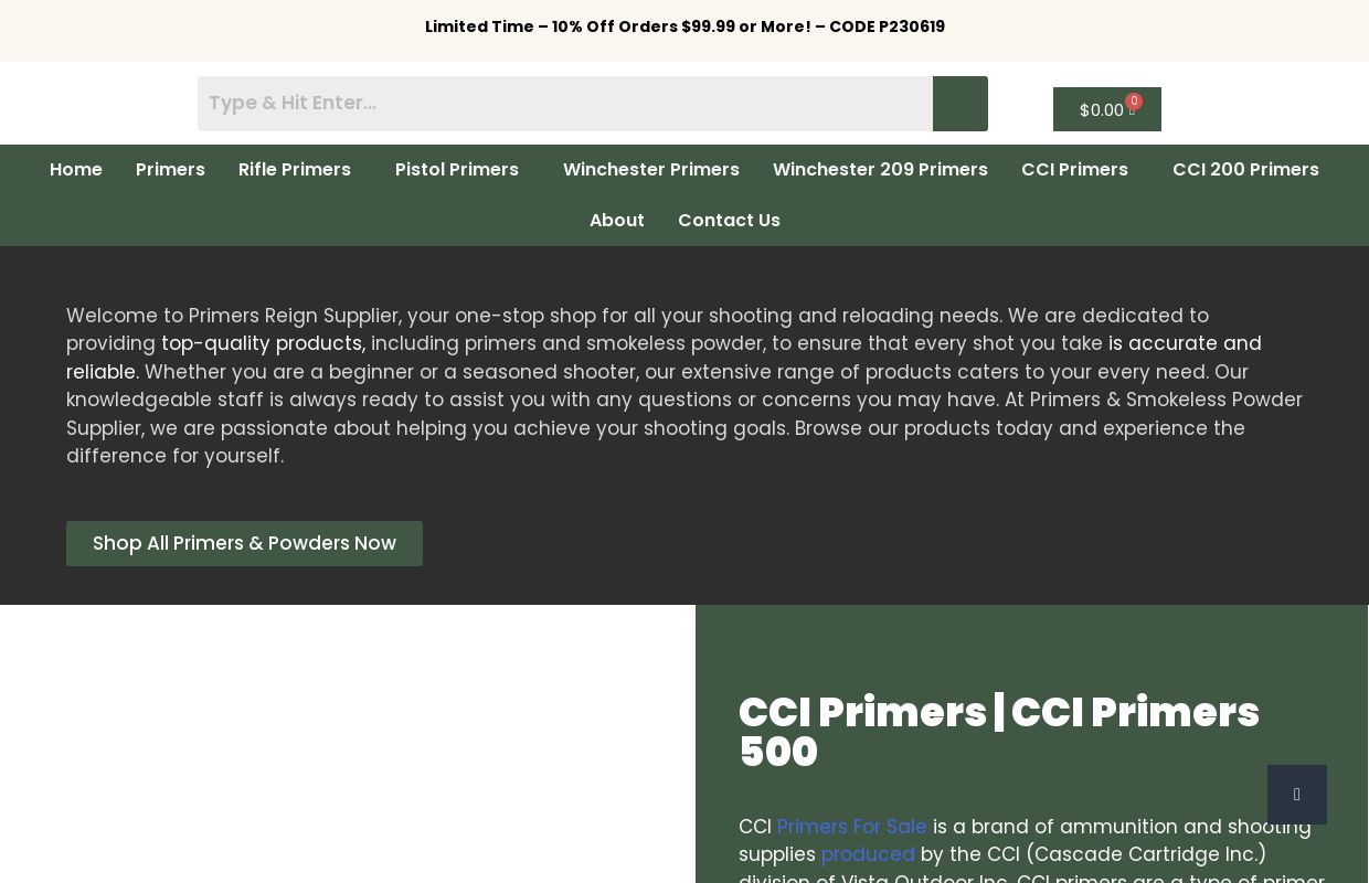 Primers For Sale – Primers In Stock – Large Rifle Primers For Sale