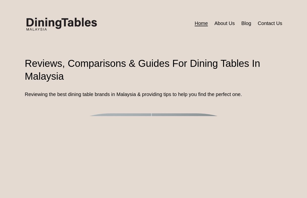 - Dining Tables Malaysia