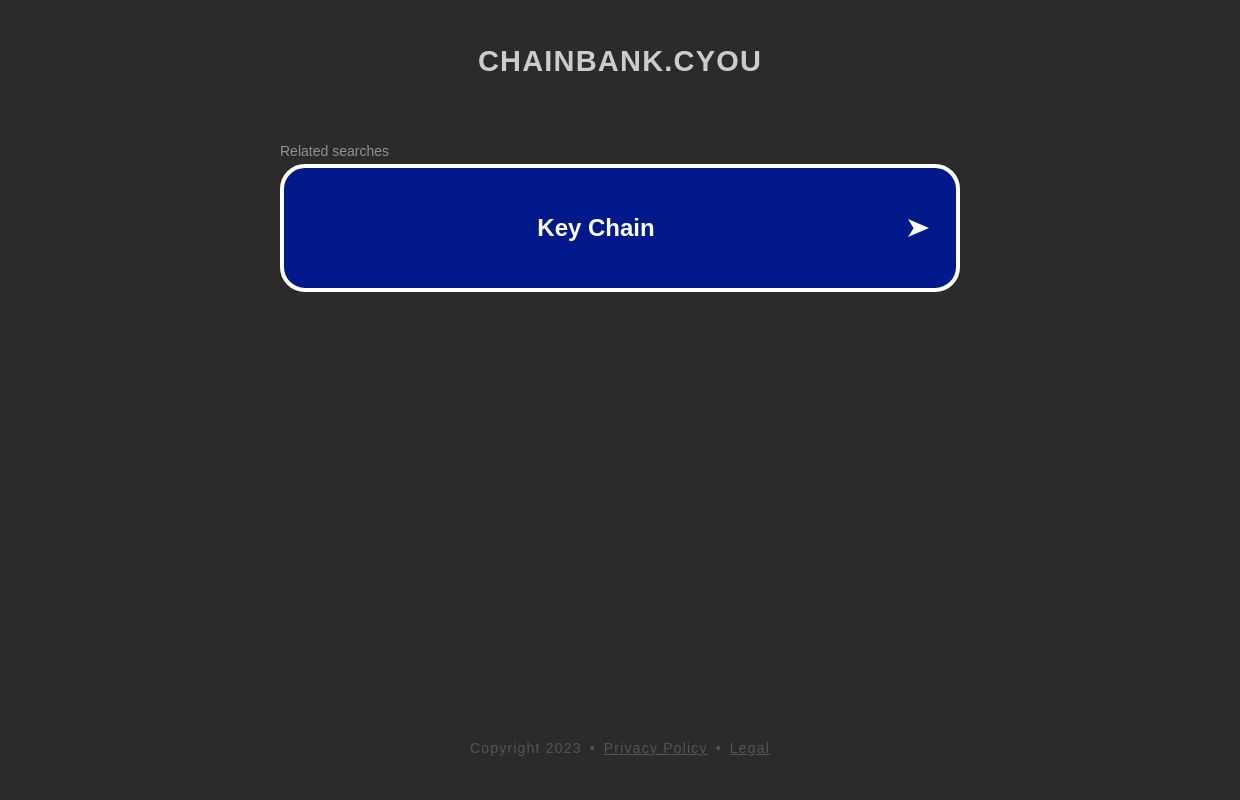 Chainbank – My WordPress Blog