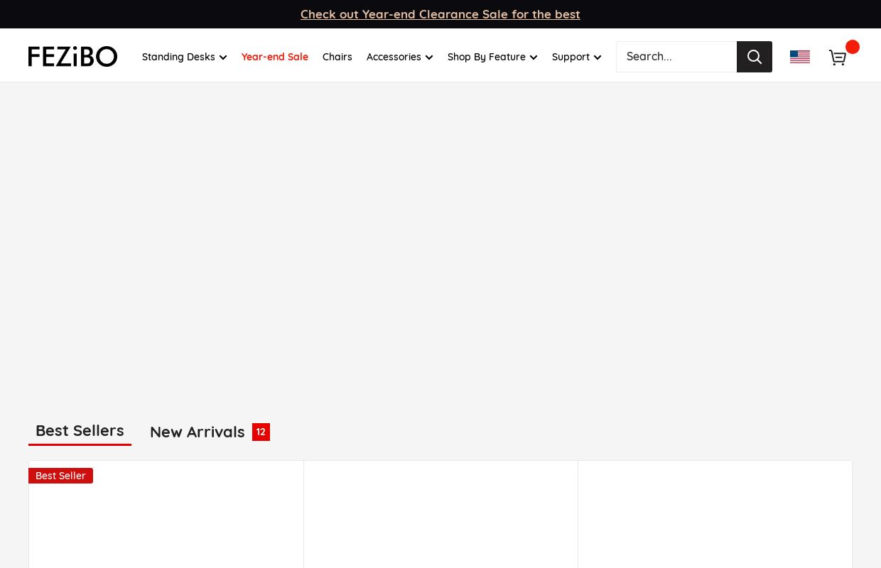 FEZIBO Best Sit Stand Desk Stand up Desks Home Office 