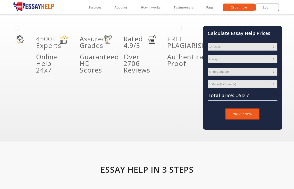 Essay Help✍️ USA #1 Assignment Helpers Online - essay help