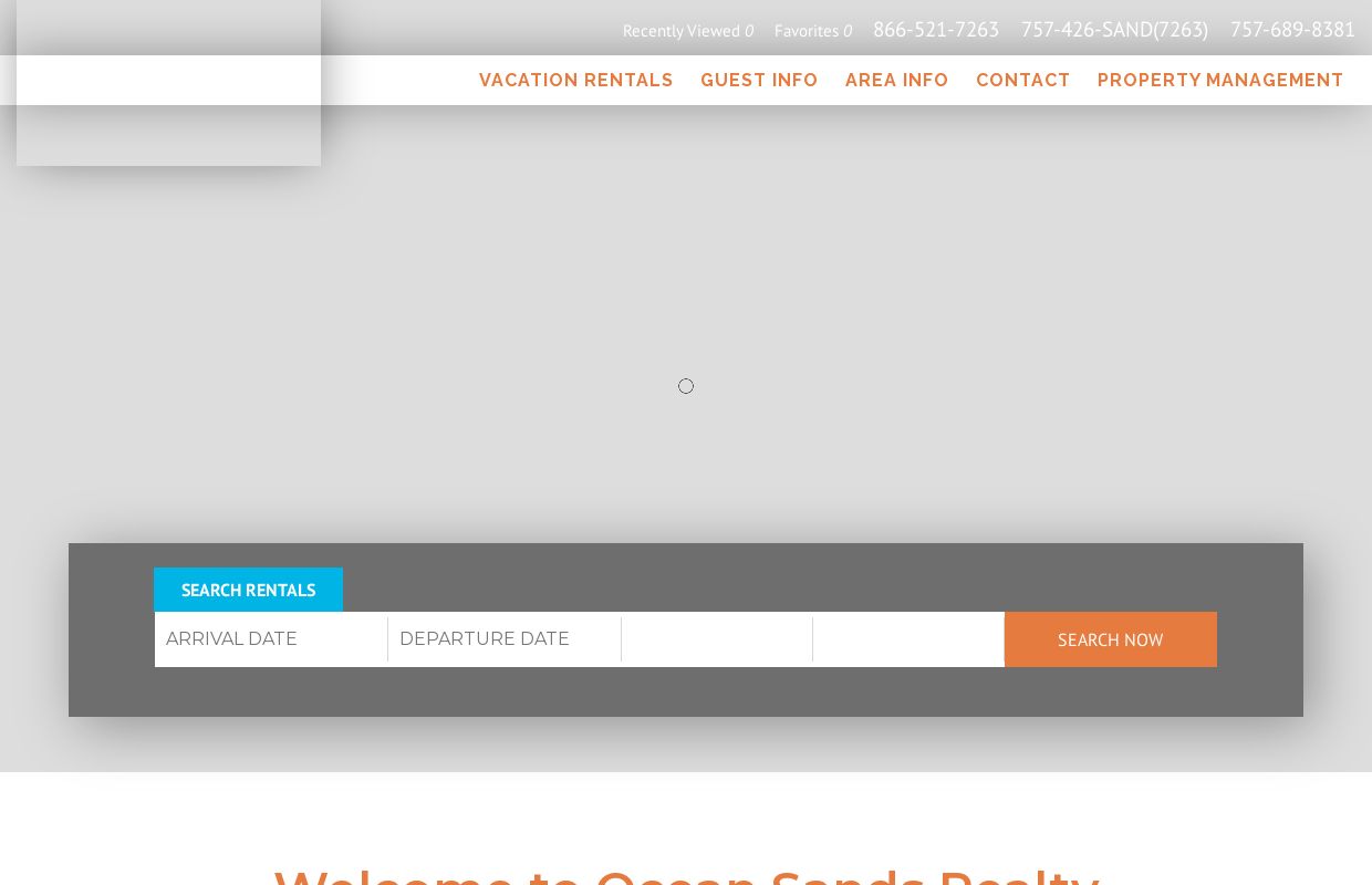 Sandbridge Vacation Rentals | Ocean Sands Realty