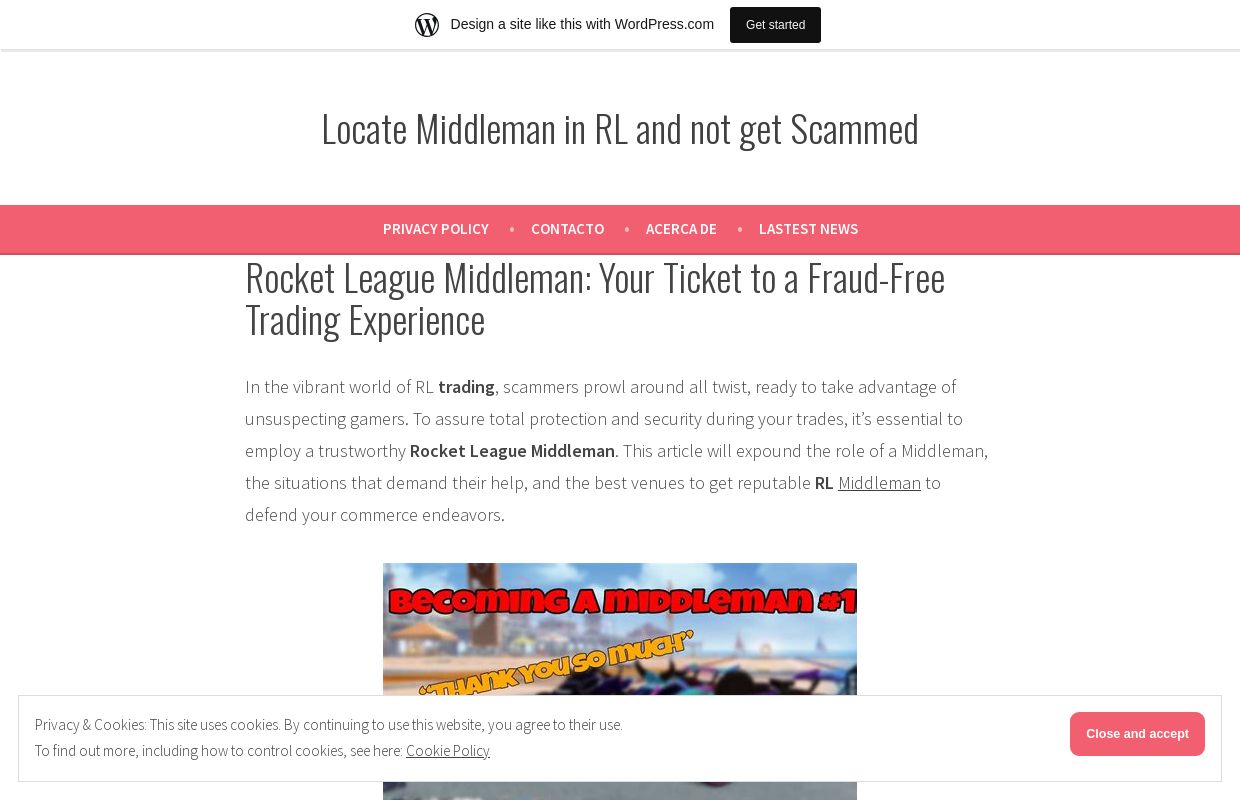 Locate Middleman in RL and not get Scammed