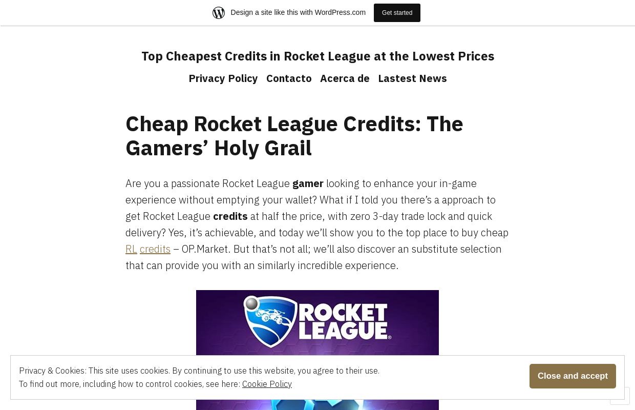 Top Cheapest Credits in Rocket League at the Lowest Prices