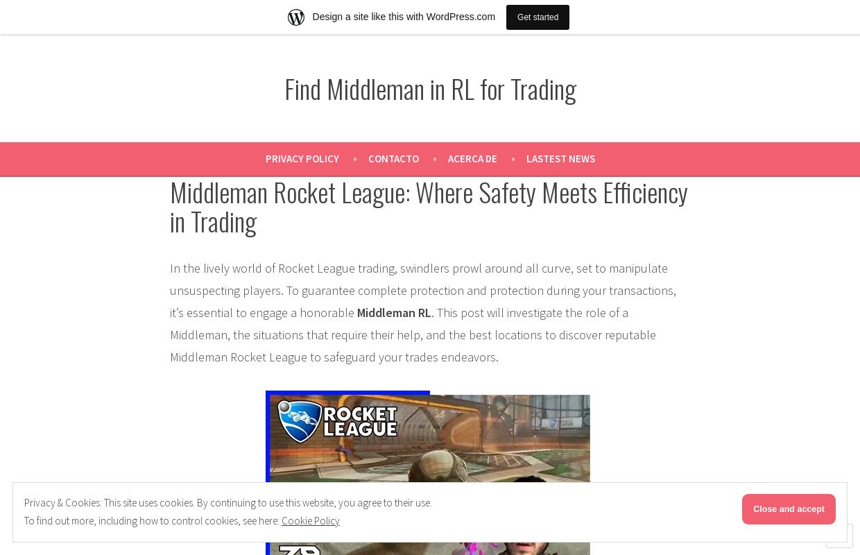 Find Middleman in RL for Trading