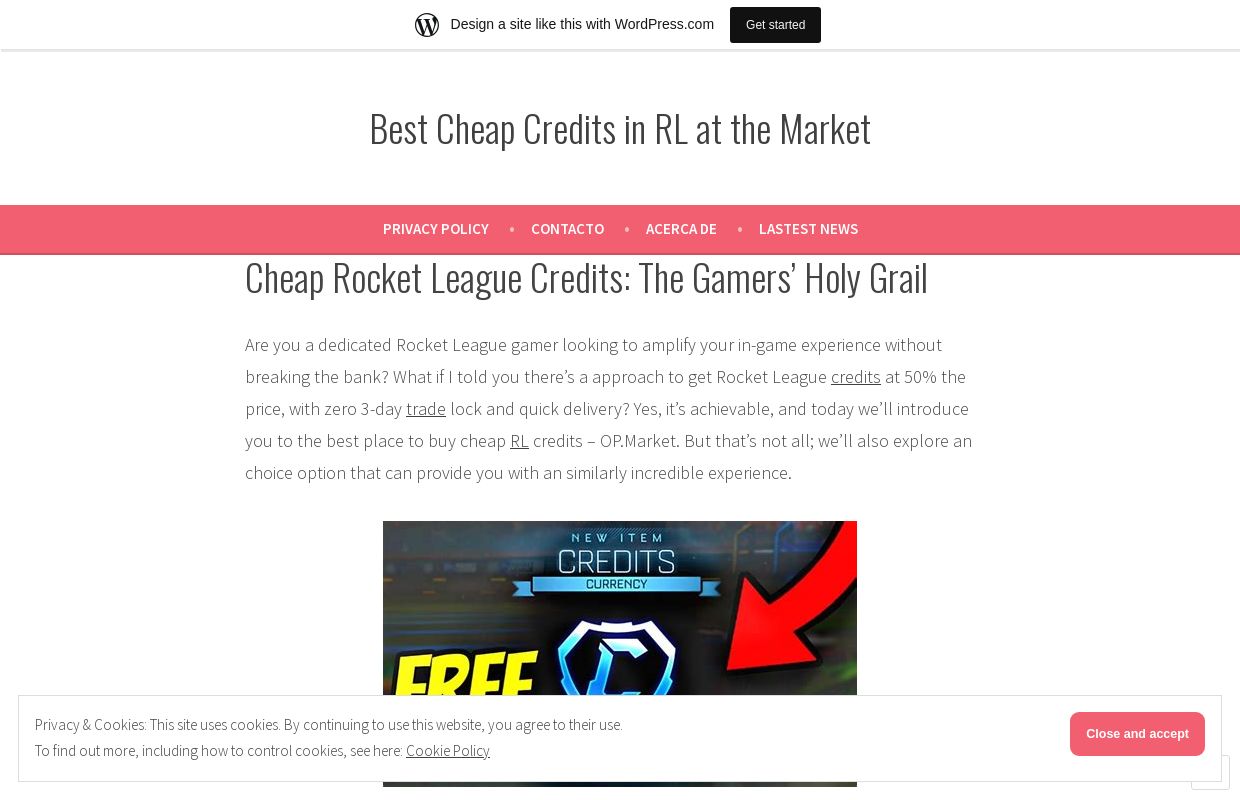 Best Cheap Credits in RL at the Market