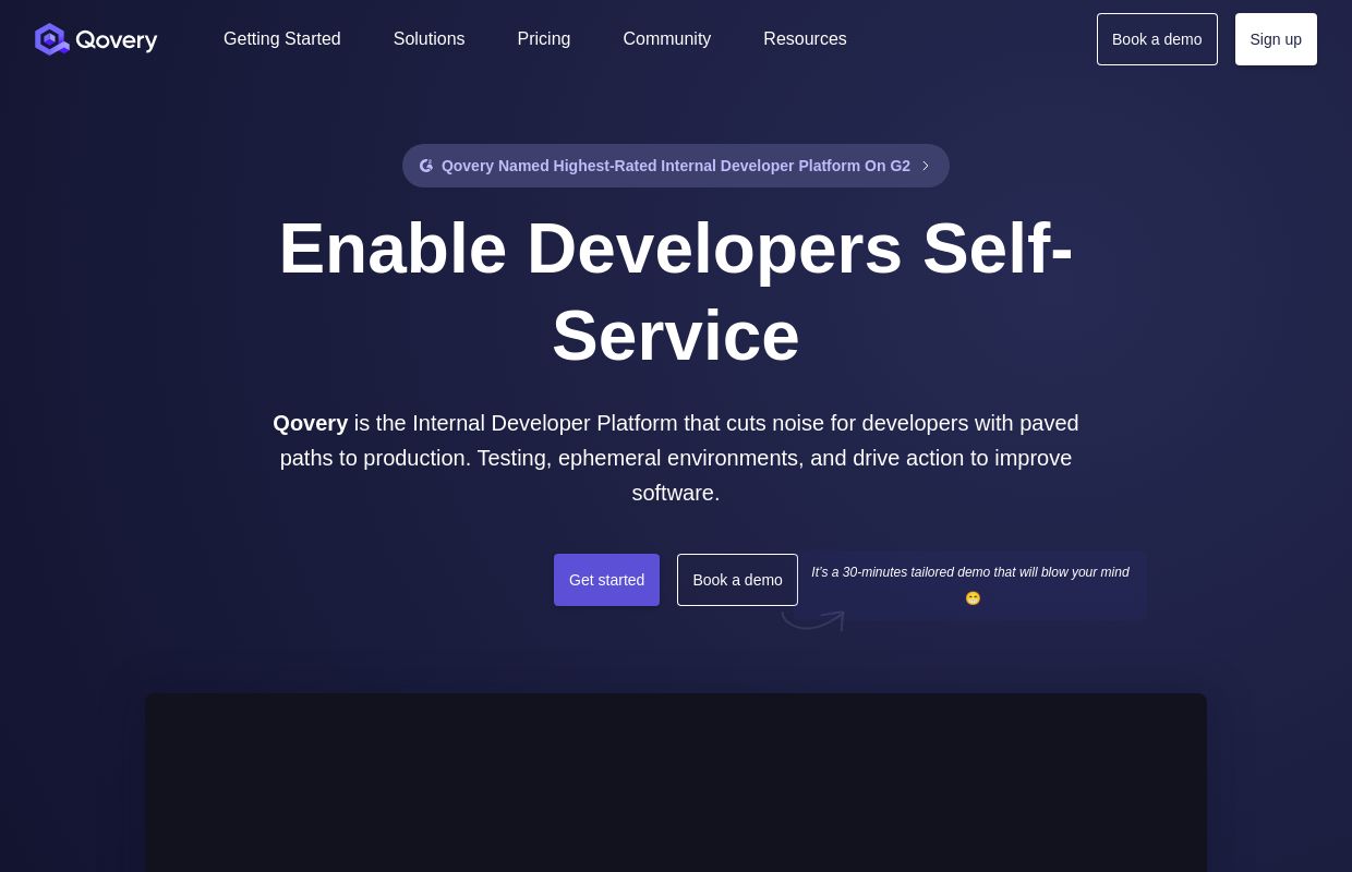 Qovery - Internal Developer Platform - Enable Developers Self-Service