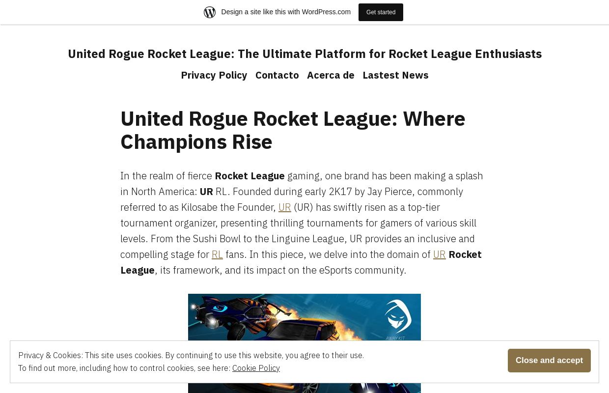 United Rogue Rocket League: The Ultimate Platform for Rocket League Enthusiasts