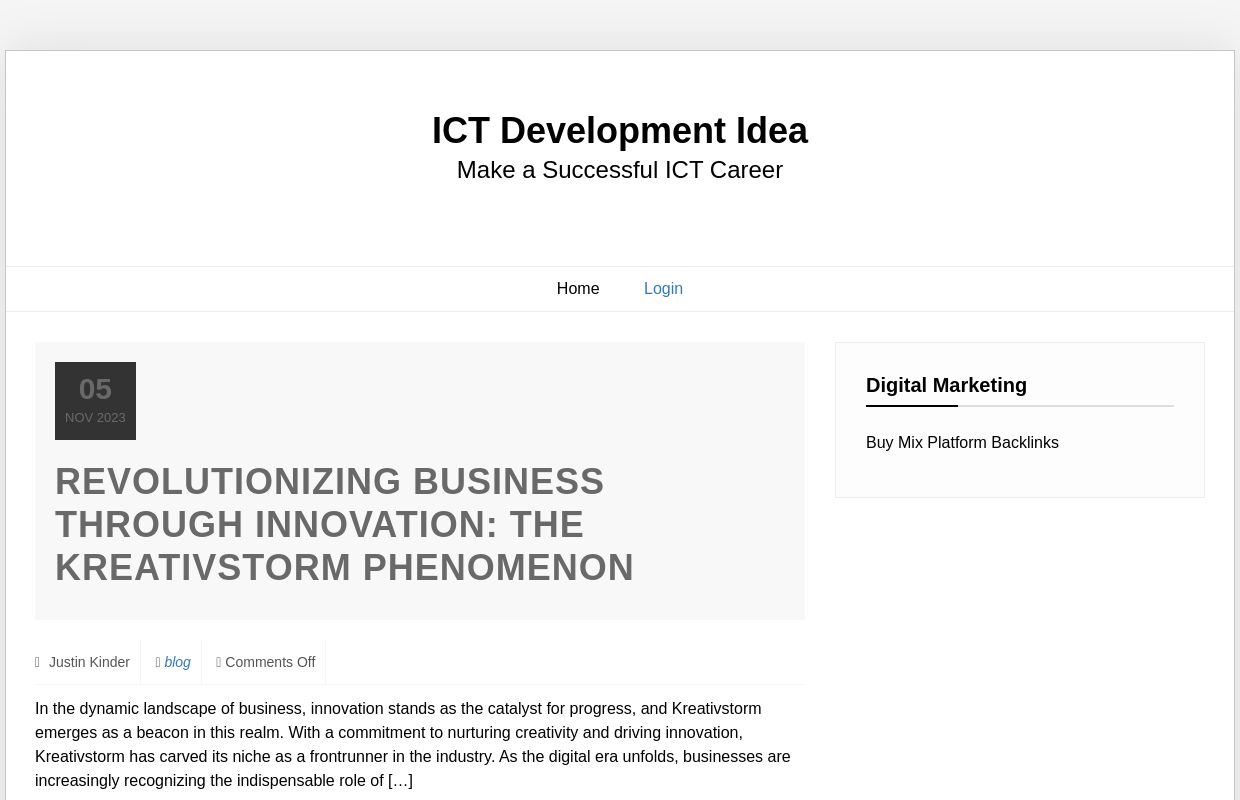 ICT Development Idea – Make a Successful ICT Career