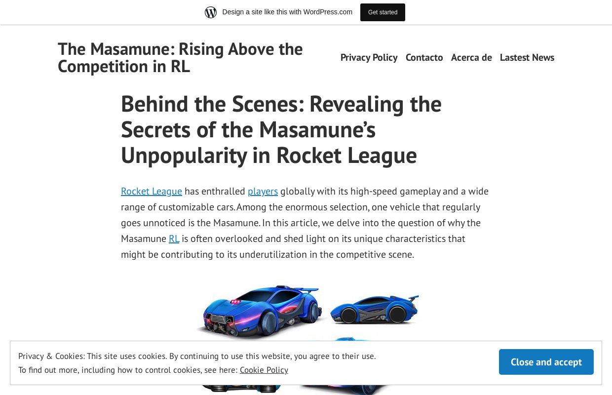The Masamune: Rising Above the Competition in RL