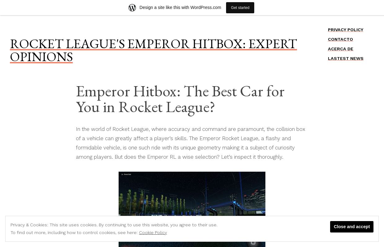 Rocket League's Emperor Hitbox: Expert Opinions