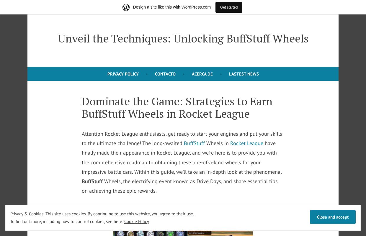 Unveil the Techniques: Unlocking BuffStuff Wheels