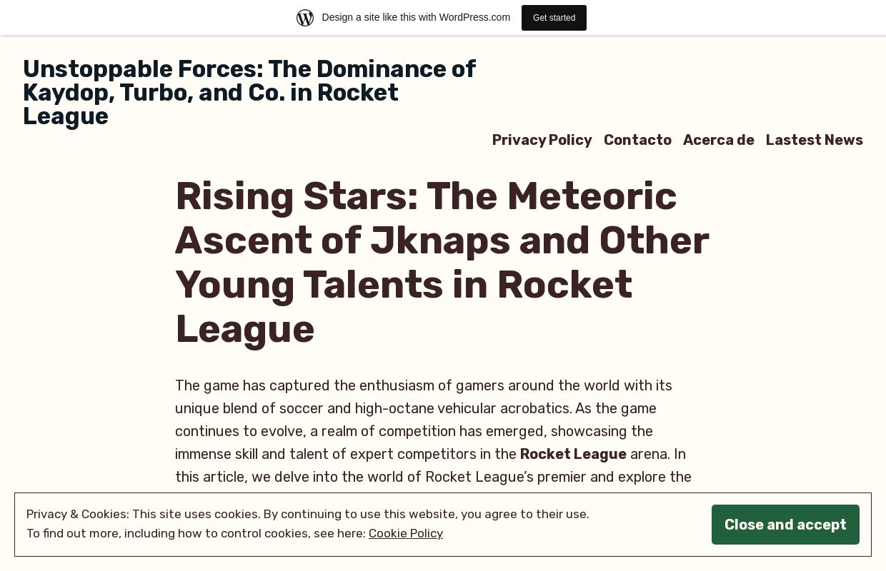 Unstoppable Forces: The Dominance of Kaydop, Turbo, and Co. in Rocket League