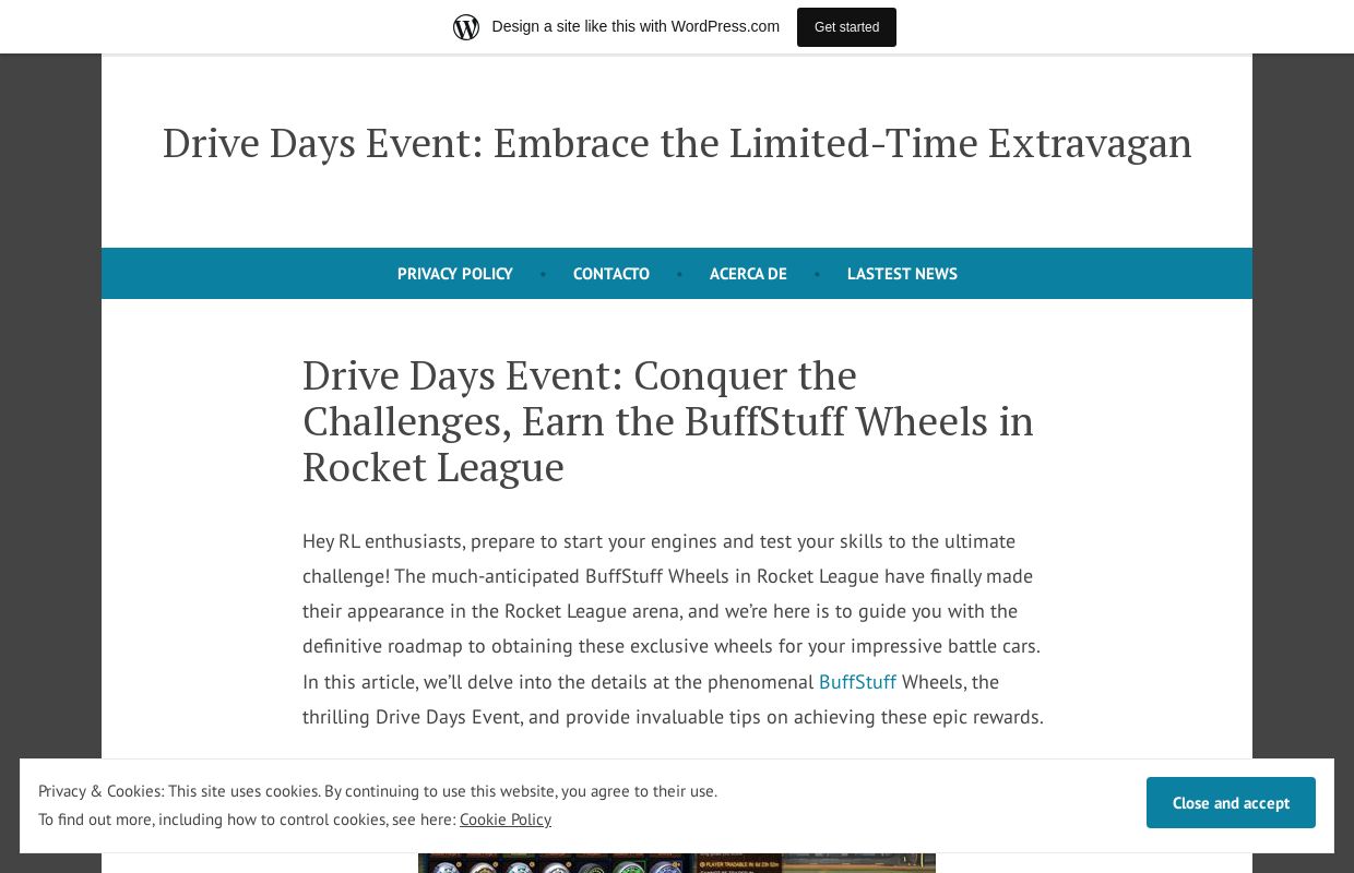 Drive Days Event: Embrace the Limited-Time Extravagan
