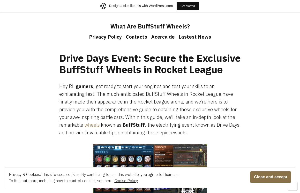 What Are BuffStuff Wheels?