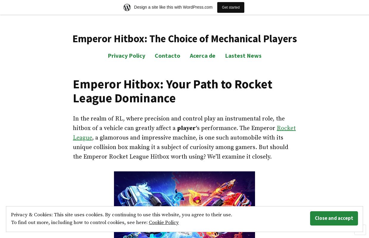 Emperor Hitbox: The Choice of Mechanical Players