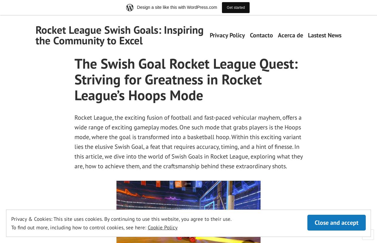 Rocket League Swish Goals: Inspiring the Community to Excel