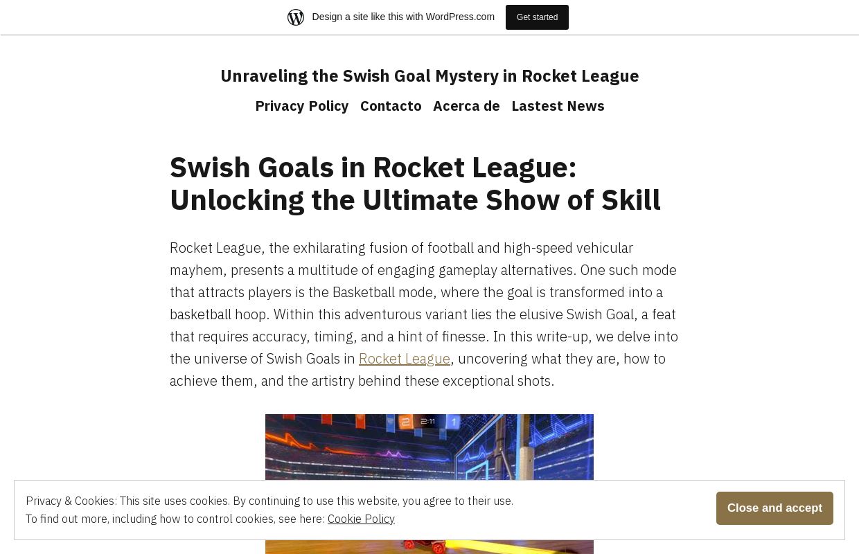 Unraveling the Swish Goal Mystery in Rocket League