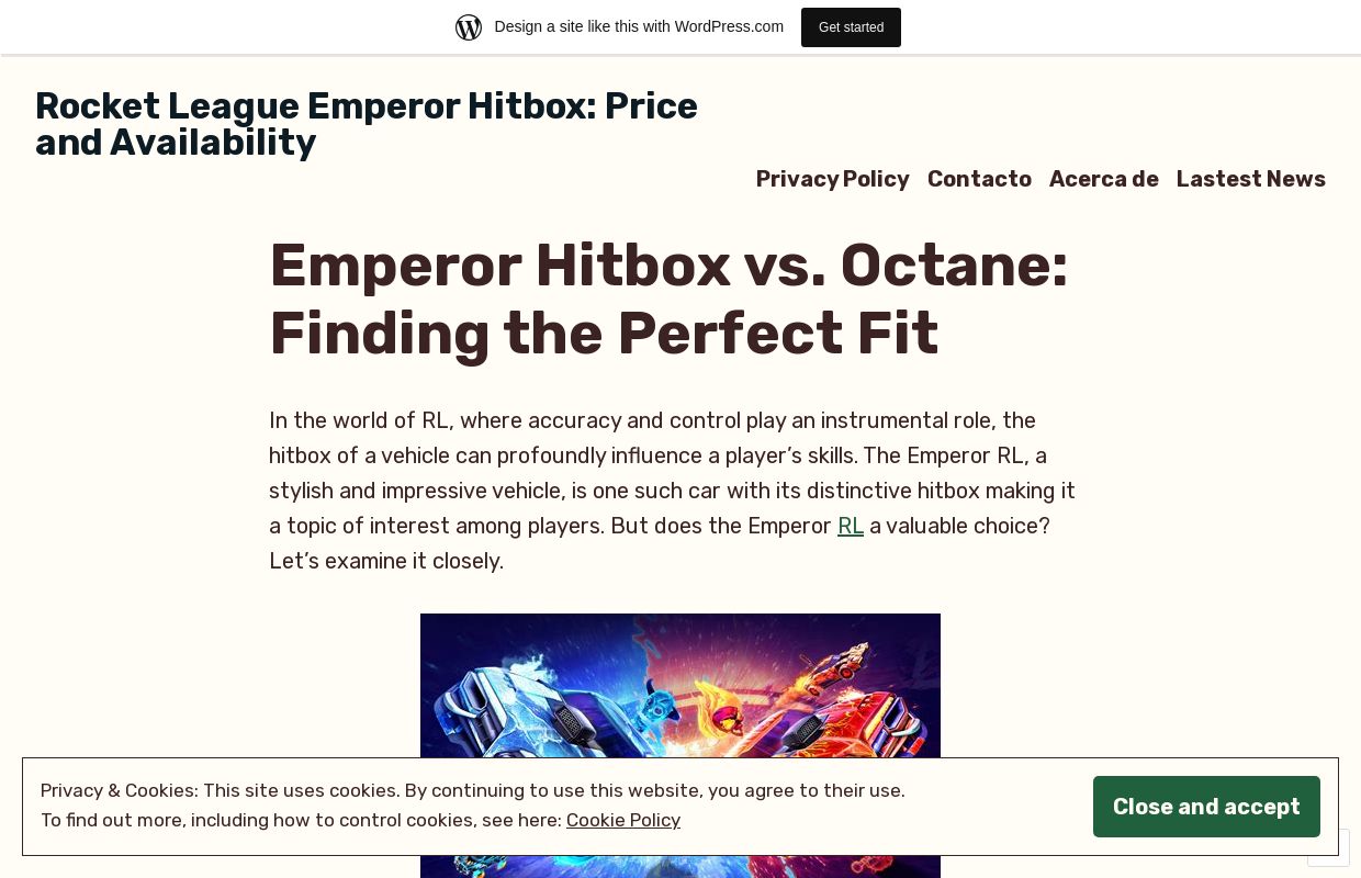 Rocket League Emperor Hitbox: Price and Availability