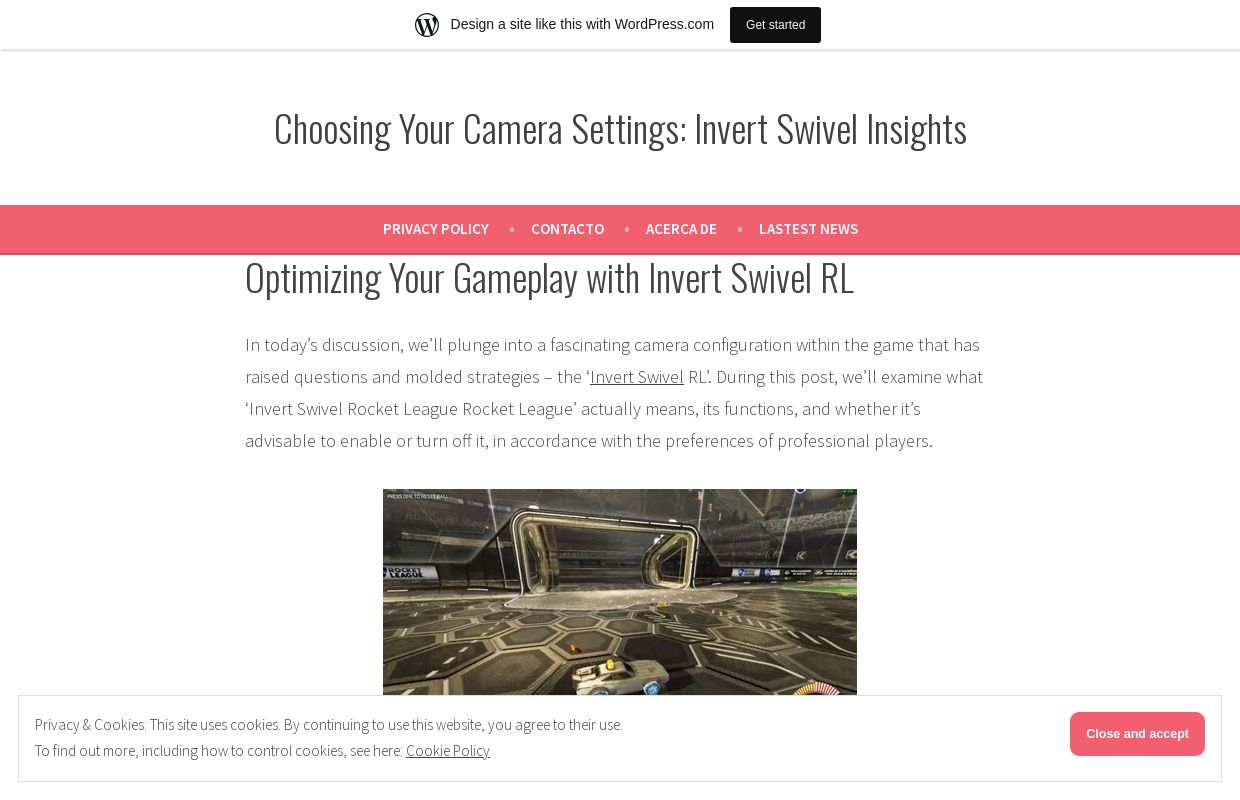 Choosing Your Camera Settings: Invert Swivel Insights