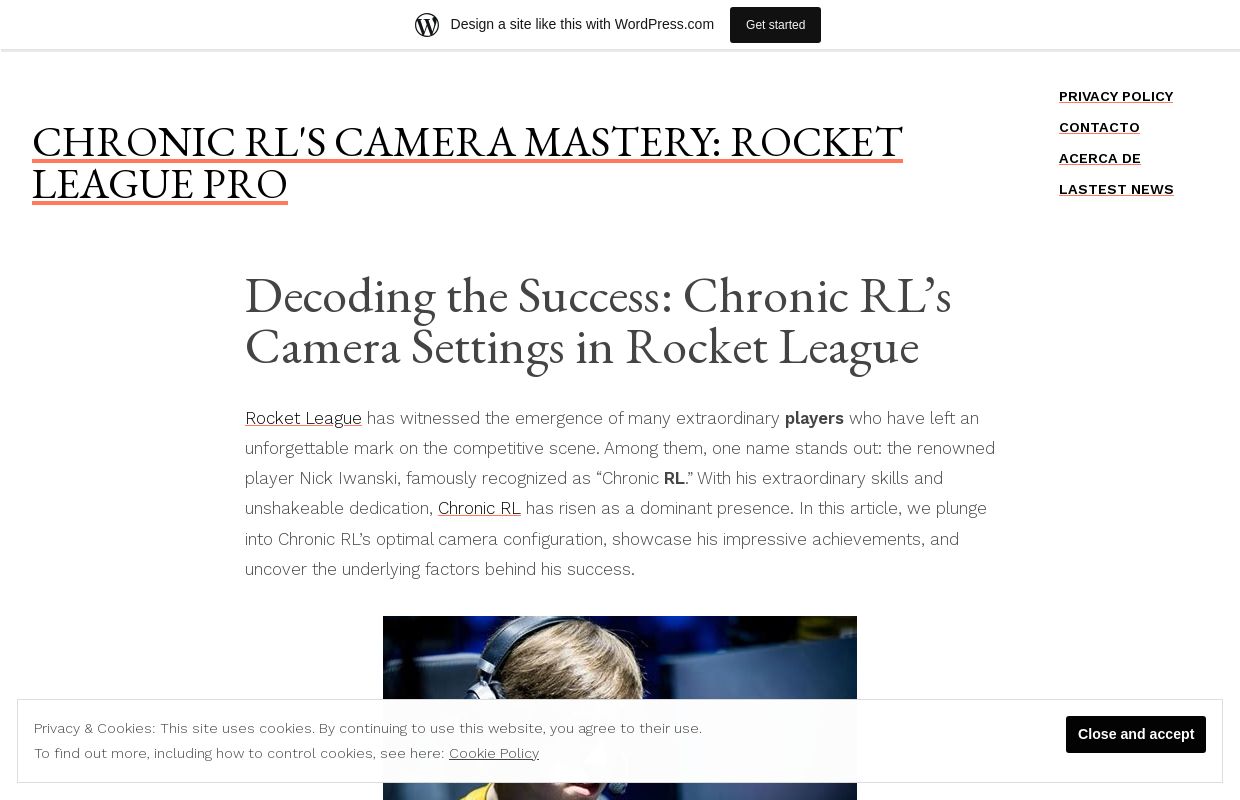 Chronic RL's Camera Mastery: Rocket League Pro