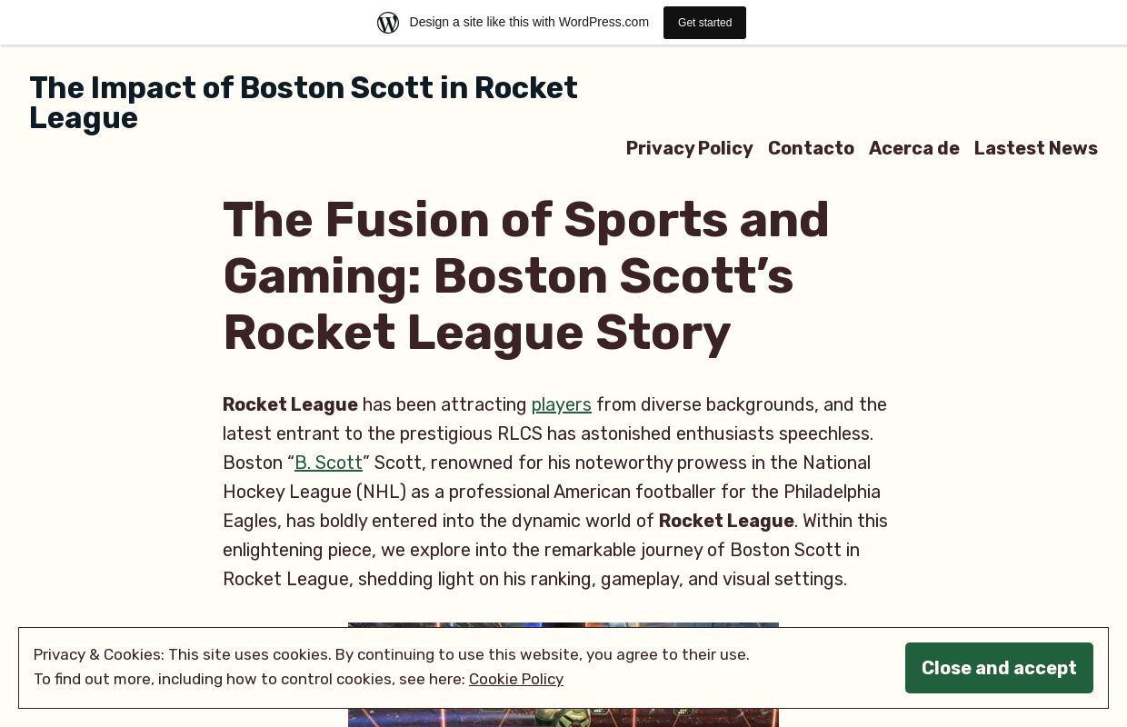 The Impact of Boston Scott in Rocket League