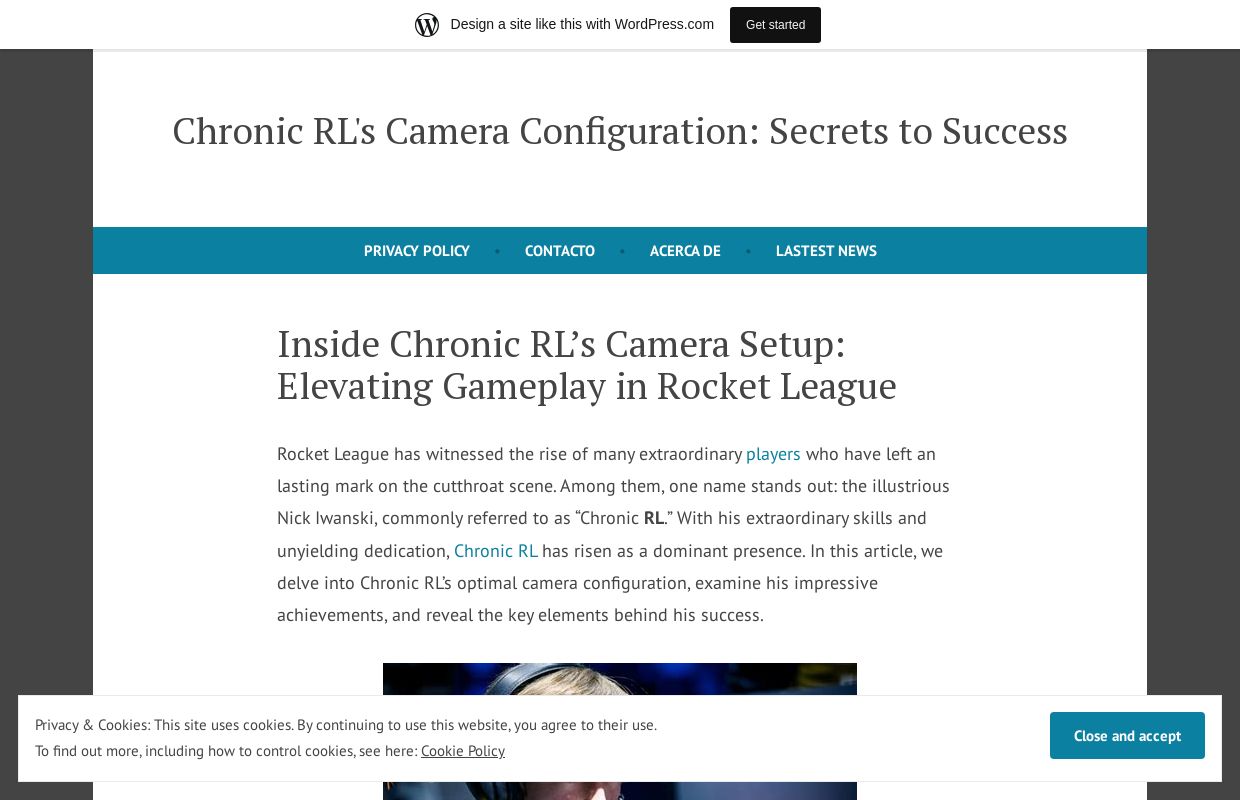 Chronic RL's Camera Configuration: Secrets to Success