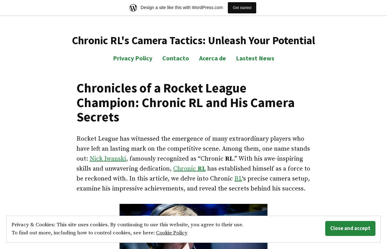 Chronic RL's Camera Tactics: Unleash Your Potential
