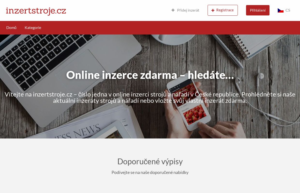 Hledáte… - inzertstroje.cz