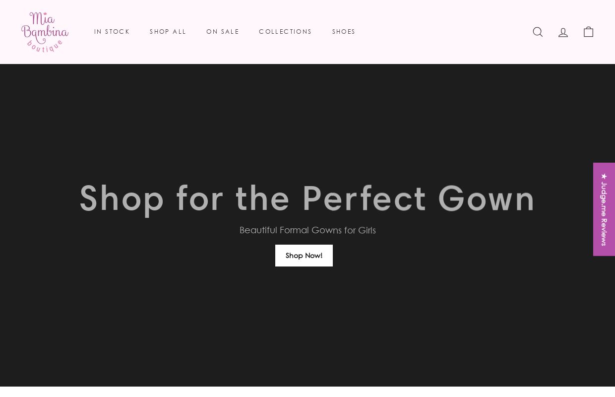 Girls Dresses for All Occasions | Luxury Childrenswear
– Mia Bambina Boutique
