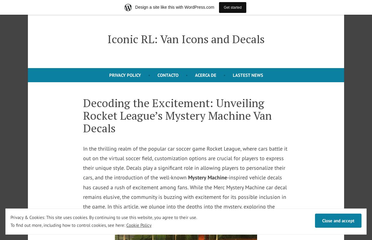 Iconic RL: Van Icons and Decals