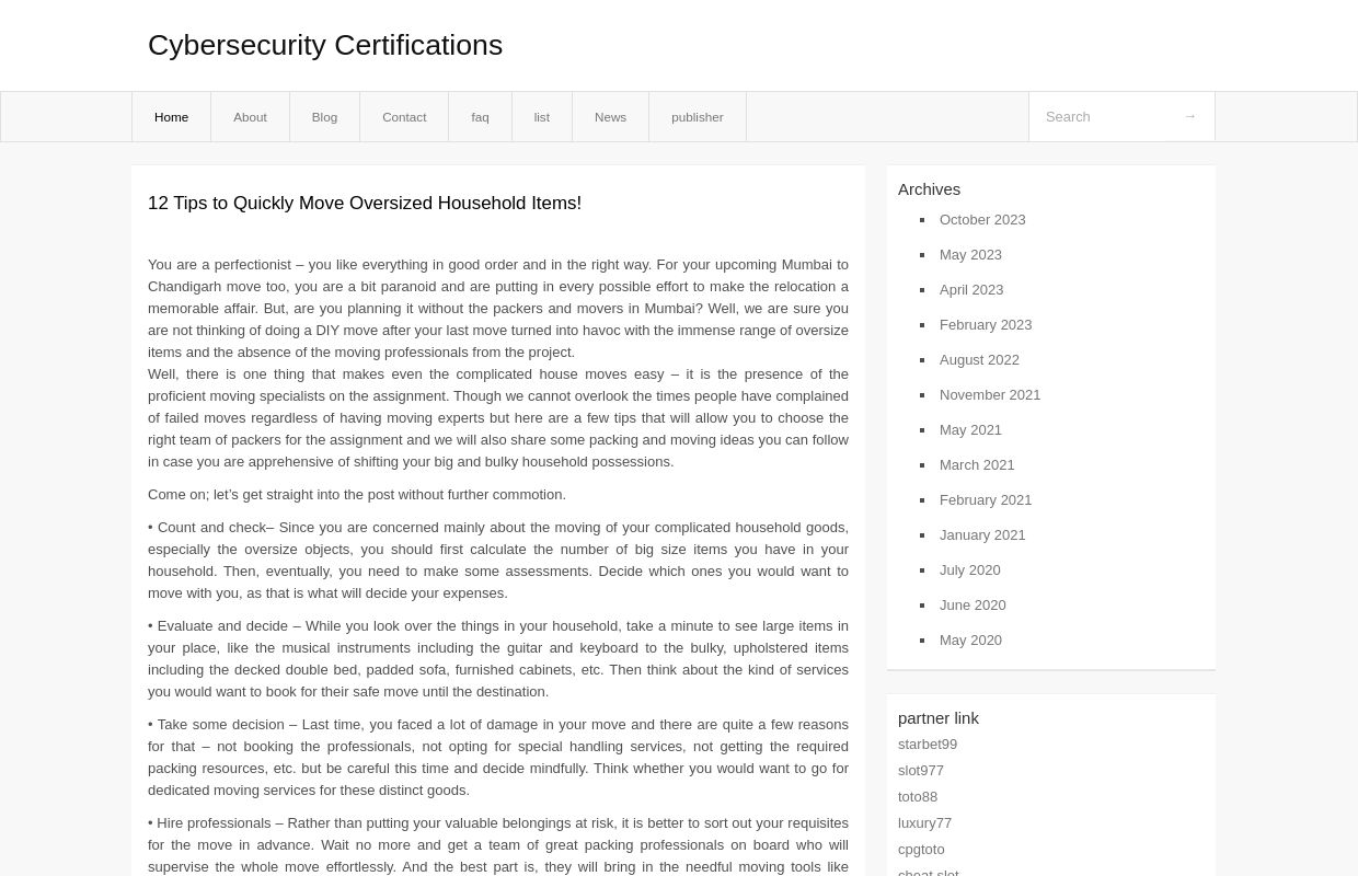  Cybersecurity Certifications