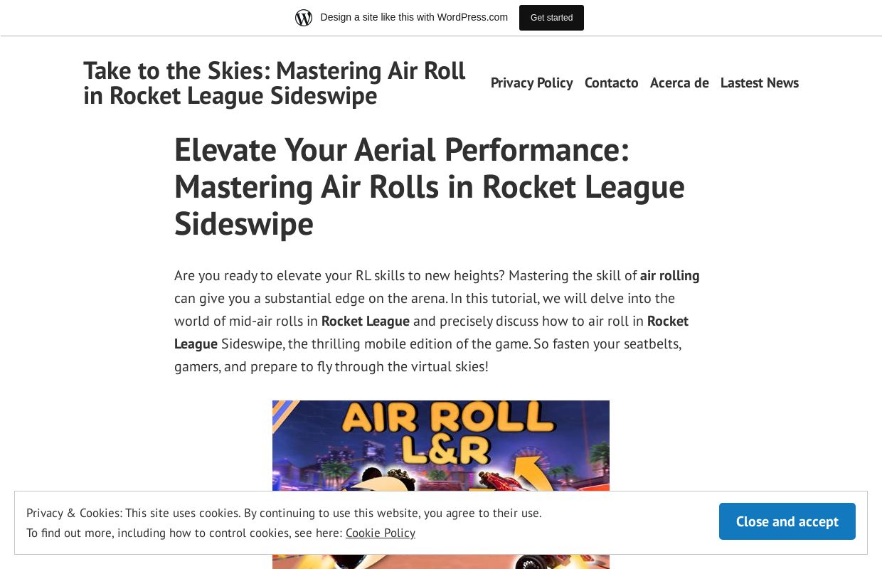 Take to the Skies: Mastering Air Roll in Rocket League Sideswipe