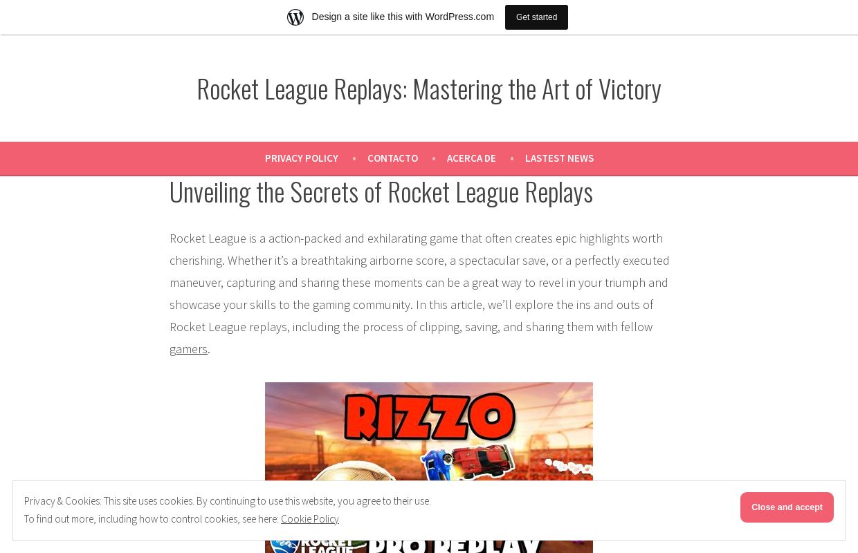 Rocket League Replays: Mastering the Art of Victory