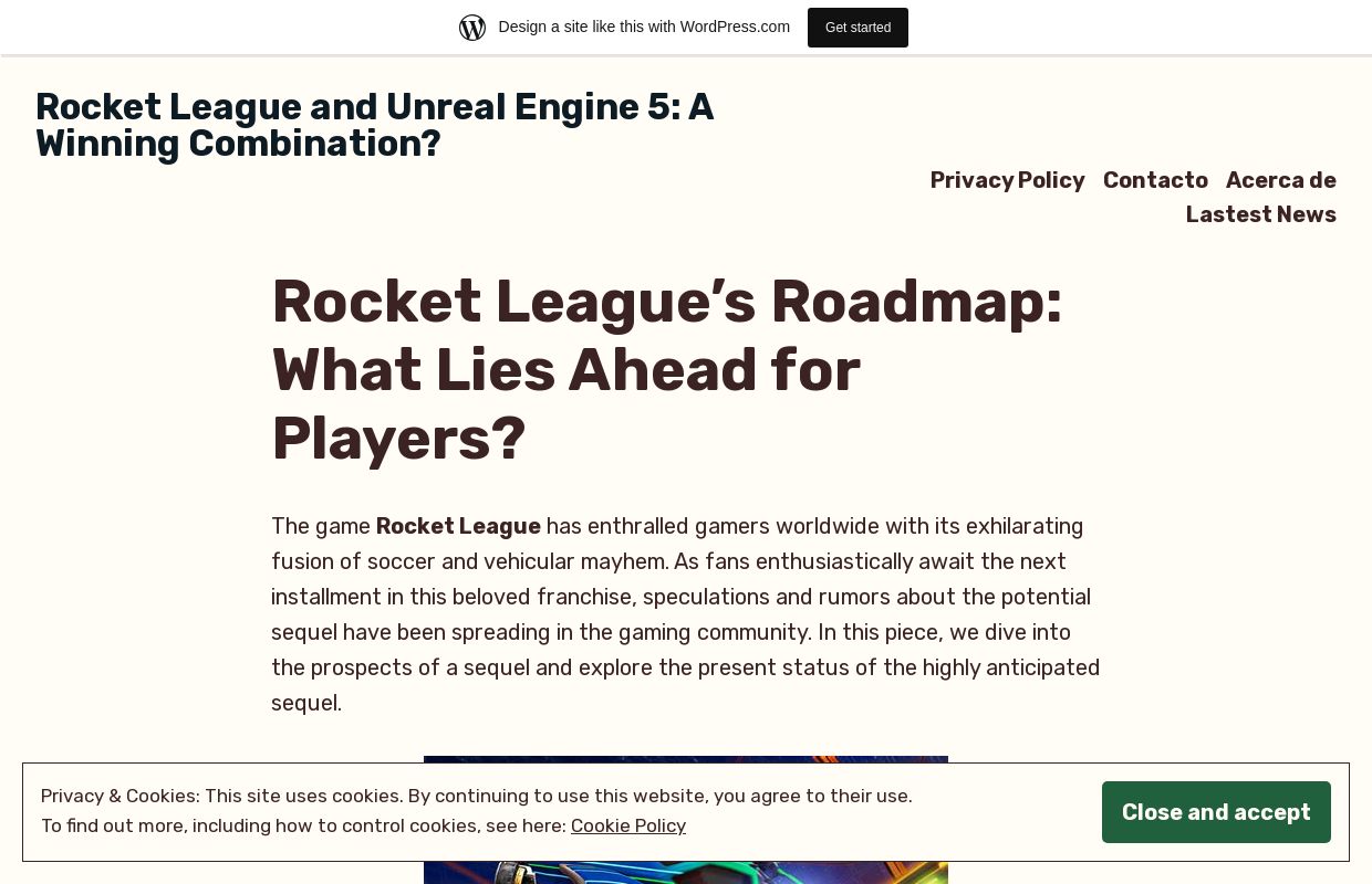 Rocket League and Unreal Engine 5: A Winning Combination?