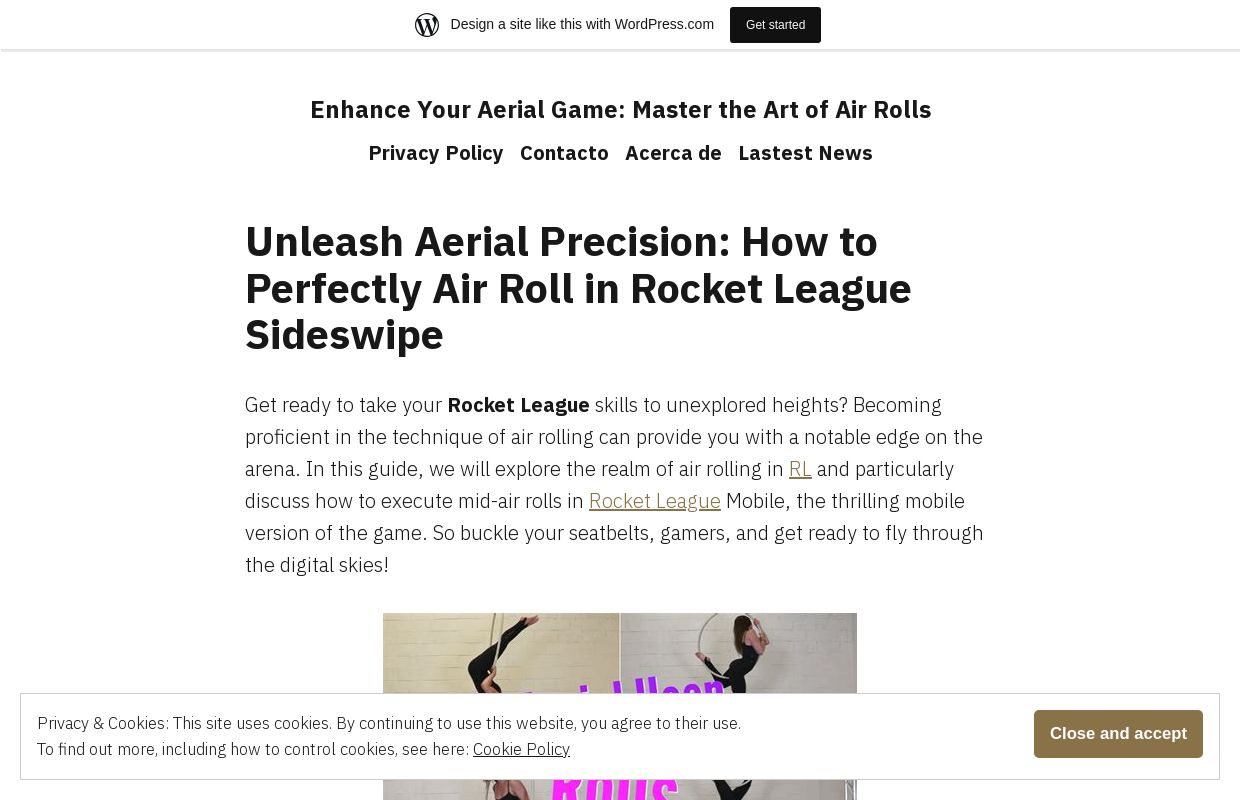 Enhance Your Aerial Game: Master the Art of Air Rolls